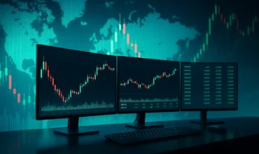 forex market trading desks with live charts