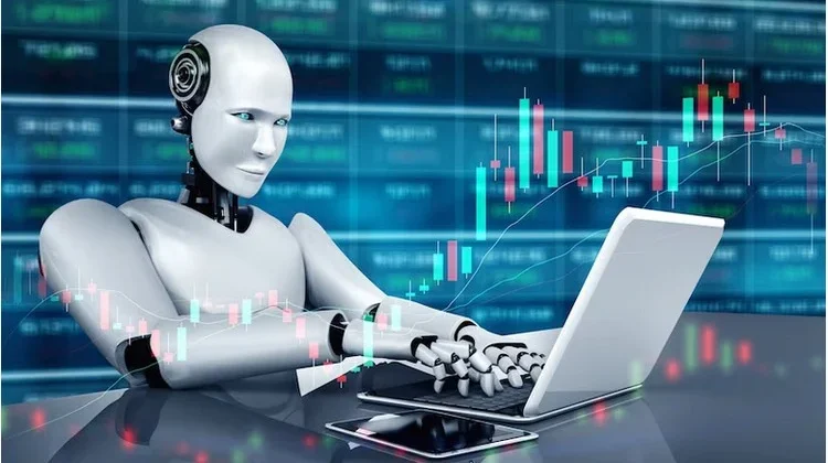 AI forex trading bots on dashboard
