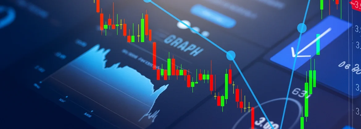 Live forex trading chart showing market trends